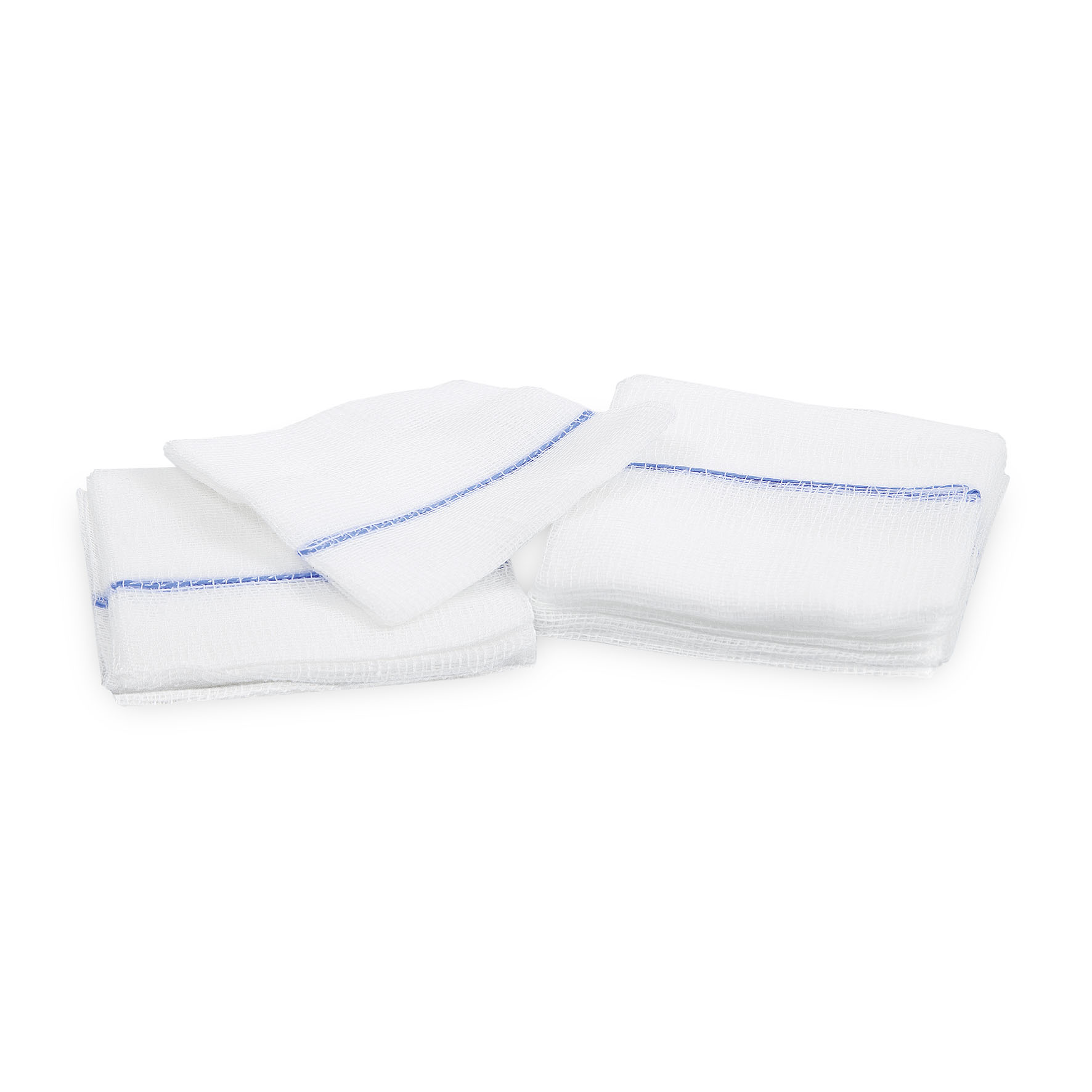 Mullkompressen 12-fach | Unsteril | 7,5 x 7,5 cm | Weiß | Mit Röntgenkontrastfaden | 100 Stück/Packu Mullkompressen 12-fach | Unsteril | 7,5 x 7,5 cm | Weiß | Mit Röntgenkontrastfaden | 100 Stück/Packu