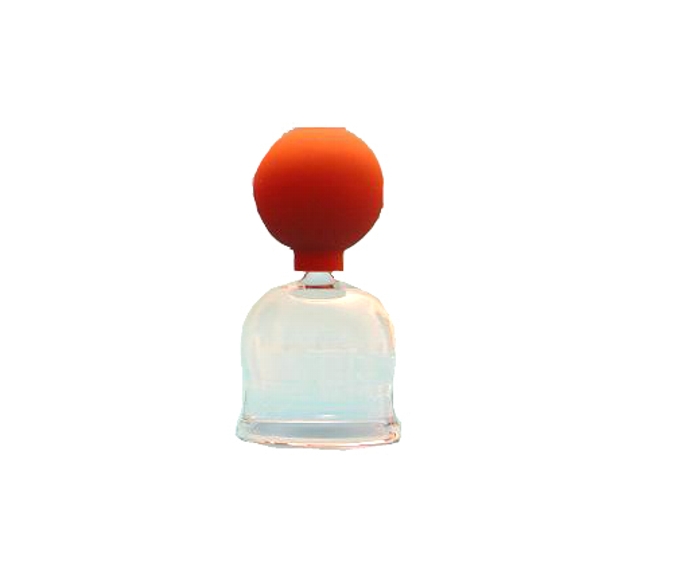Schröpfglas mit Saugball Ø 6,5 cm Schröpfglas mit Saugball Ø 6,5 cm
