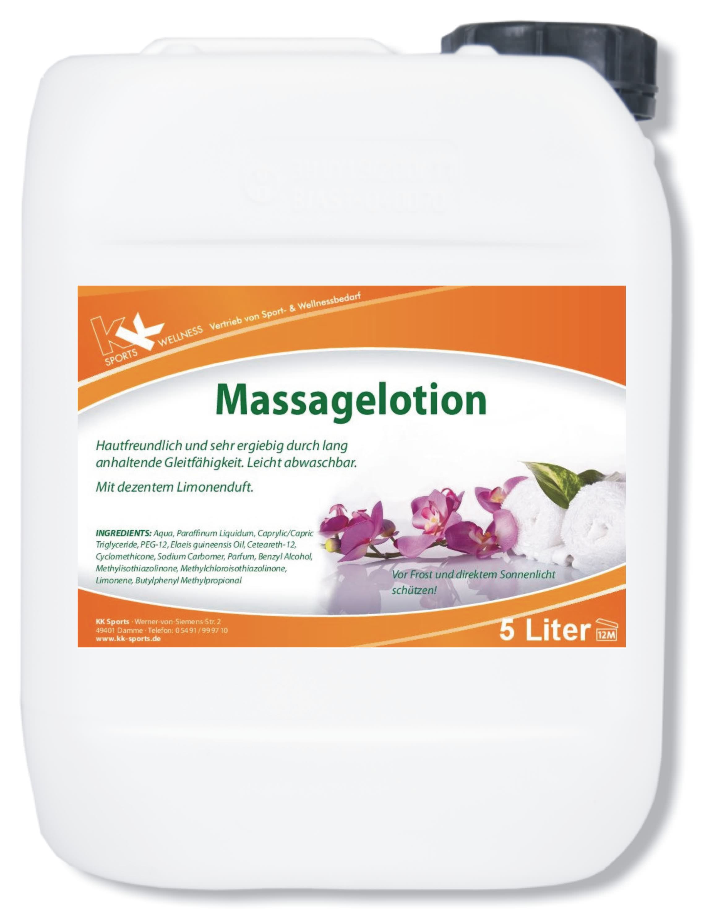 KK Massagelotion Limone 5 Liter Kanister KK Massagelotion Limone 5 Liter Kanister
