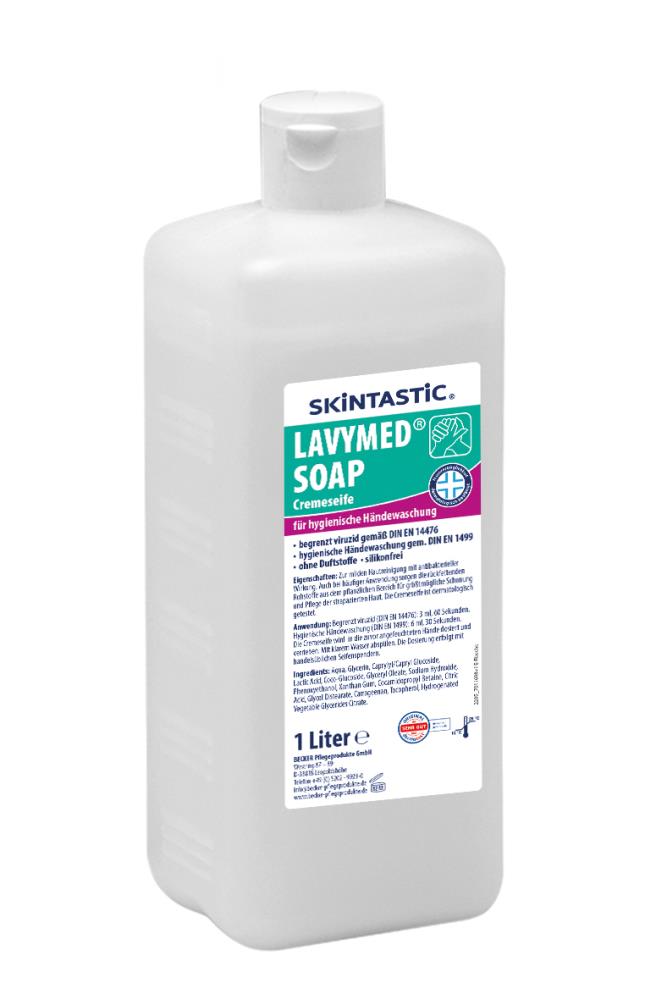 Skintastic® Lavymed | Cremeseife | 1 Liter Flasche