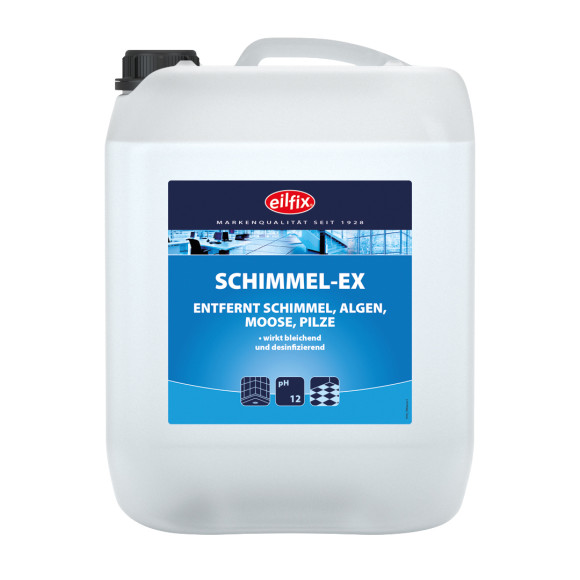 Eilfix® Schimmel-Ex | Schimmel-, Pilz-, Algen- & Moosentferner | 10 Liter Kanister