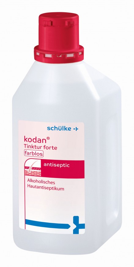 Kodan® Tinktur forte farblos alkoholisches Hautantiseptikum 1 Liter Flasche
