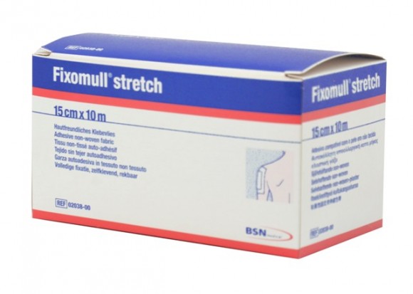 Fixomull® stretch Verbandfixierung 15 cm x 10 m Rolle