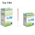 Akupunkturnadeln AcuTop™ Nadeln Typ CBs | Kupferwendelgriff | 100 Stück/Packung