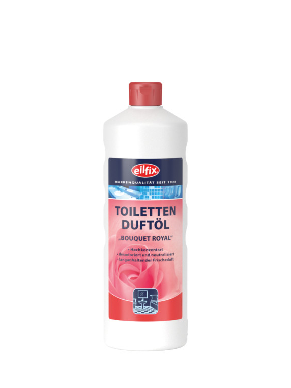 Eilfix® Toiletten-Duftöl | Bouquet Royal | Hochkonzentrat | 1 Liter Flasche