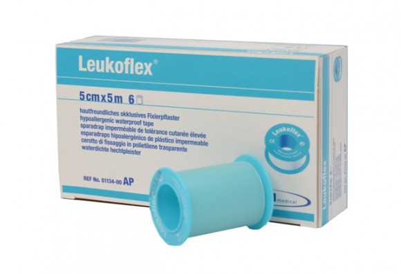 Leukoflex® | Fixierpflaster | 5 cm x 5 m Rolle