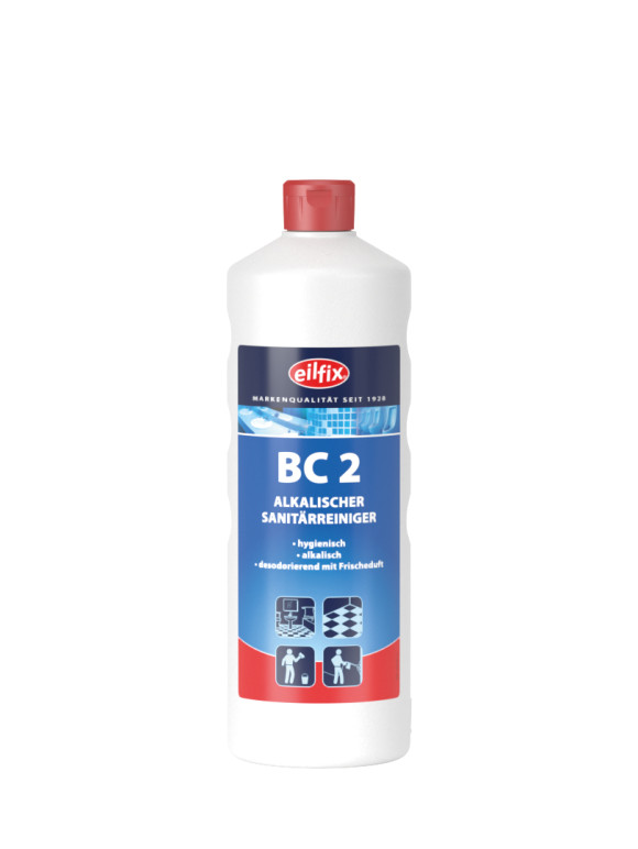 Eilfix® BC 2 Sanitärreiniger alkalisch | 1 Liter Flasche