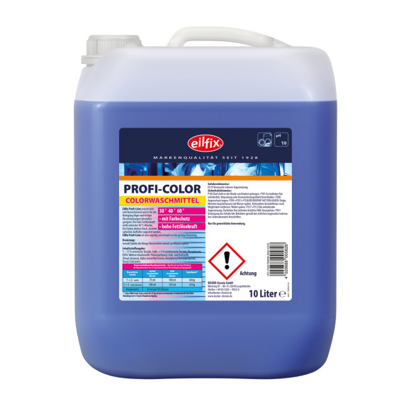 Eilfix® Profi Color | Colorwaschmittel flüssig | 10 Liter Kanister