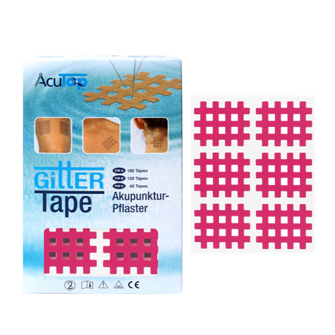 AcuTop® Gitter Tape Set Typ A + Typ B + Typ C Pink