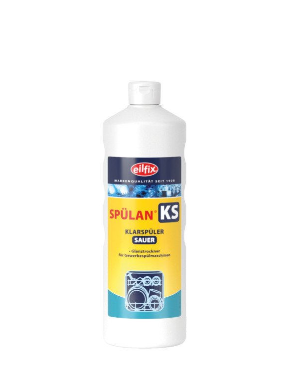 Eilfix® Spülan KS | Klarspüler sauer | 1 Liter Flasche