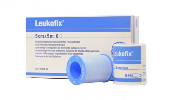 Leukofix® | Fixierpflaster | Transparent | 5 cm x 5 m Rolle