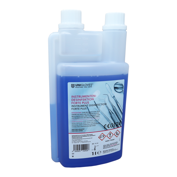 Unigloves Instrumentendesinfektion forte Plus | 1 Liter Flasche