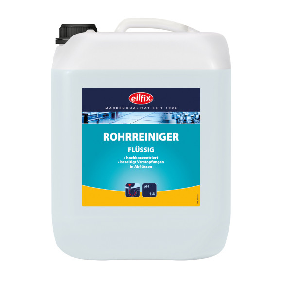 Eilfix® Rohrreiniger | Flüssig | 10 Liter Kanister
