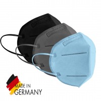 FFP2 Atemschutzmasken | 10 Stück/ Box | CE-zertifiziert | ohne Ventil | verschiedene Farben