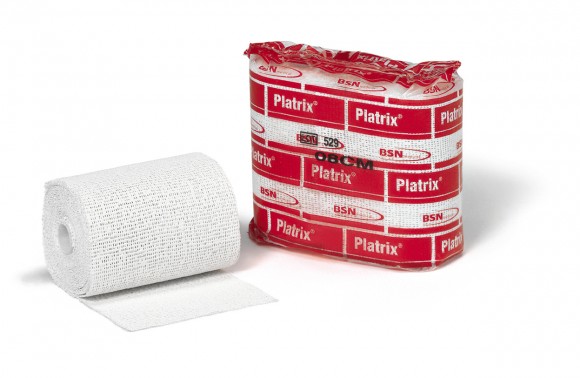 Platrix® Gips Binde 8 cm x 3 m Packung mit 2 Rollen