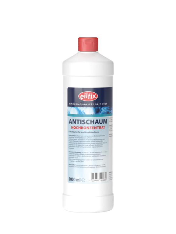Eilfix® Antischaum | Hochkonzentrat | 1 Liter Flasche
