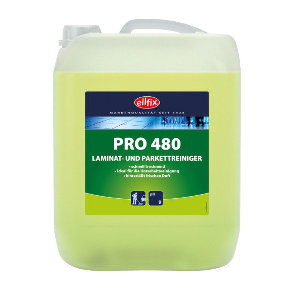 Eilfix® PRO 480 Laminat- und Parkettreiniger | 10 Liter Kanister