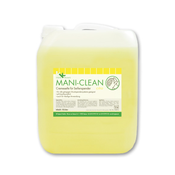 KK Mani-Clean Citro Seife | Handwaschseife | 10 Liter Kanister