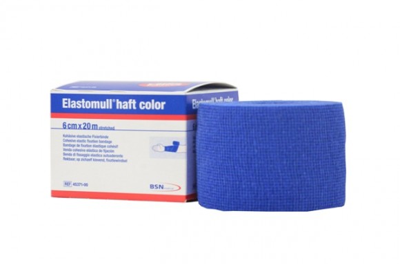 Elastomull® haft blau Fixierbinde 6 cm x 20 m