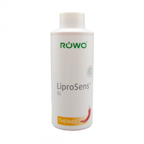 RÖWO® LiproSens® Öl | Thermo | Thermo-Massage-Öl | 1000 ml Flasche