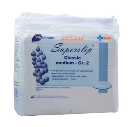 Beesana® | Superslip® Classic Medium | Inkontinenzslip | 20 Stück/Packung