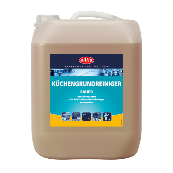 Eilfix® Küchengrundreiniger | sauer | 10 Liter Kanister