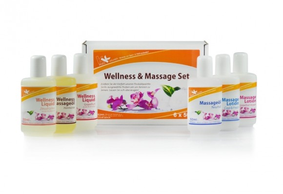 KK Wellness & Massage Set 6 x 50 ml Flaschen