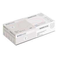 Unigloves Nitrilhandschuhe WHITE PEARL S-L 100 Stück/Box 6-7 small / Box mit 100 St.