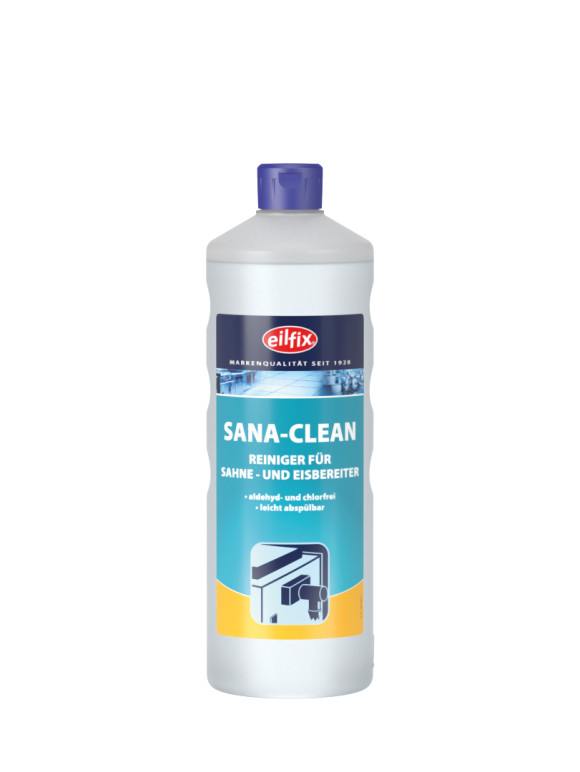 Eilfix® SANA CLEAN® | Hygienereiniger für Sahne- & Eisbereiter | 1 Liter Flasche