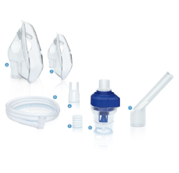 Boso medisol compact yearpack | 7-teiliges Zubehörset für medisol compact Inhalator