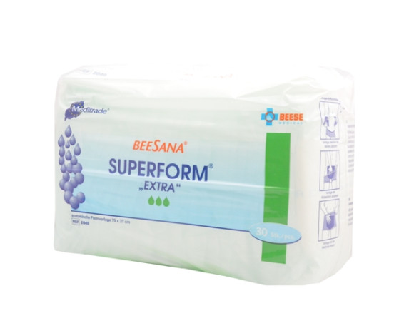 Beesana® Superform® | Extra | Inkontinenzvorlage | 30 Stück/Packung