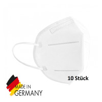 FFP2 Atemschutzmasken | Weiß | 10 Stück/ Box | ohne Ventil