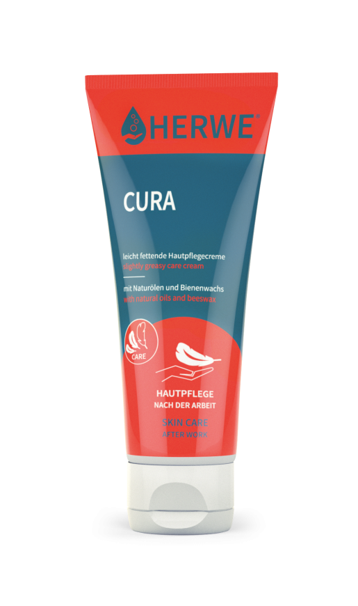 HERWE® CURA | Hautpflegecreme | Parfümiert | 100 ml Tube