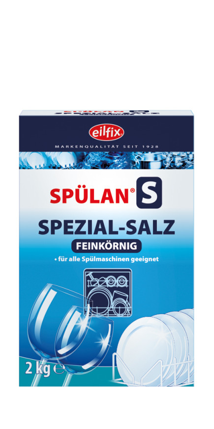 Eilfix® Spülan S | Spülmaschinensalz | Fein | 2 kg Packung