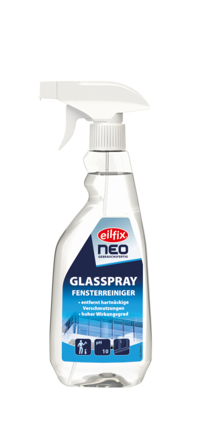 Eilfix® NEO Glasspray | 500 ml Sprühflasche