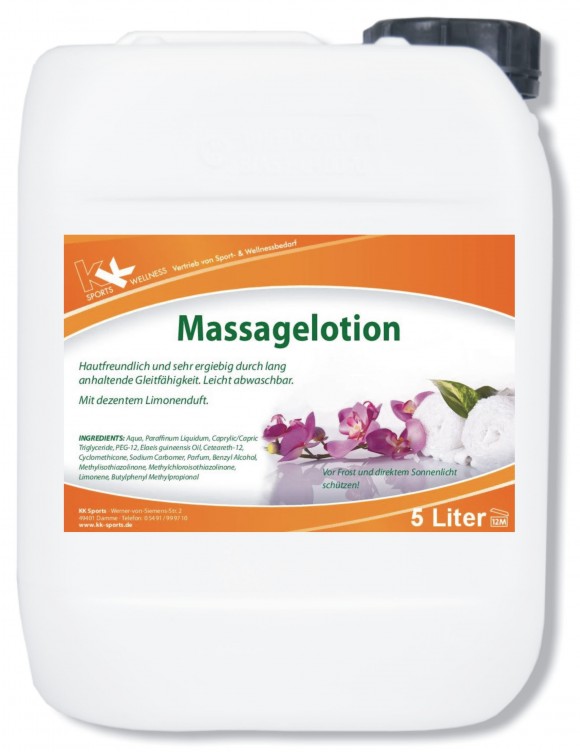 KK Massagelotion Limone 5 Liter Kanister