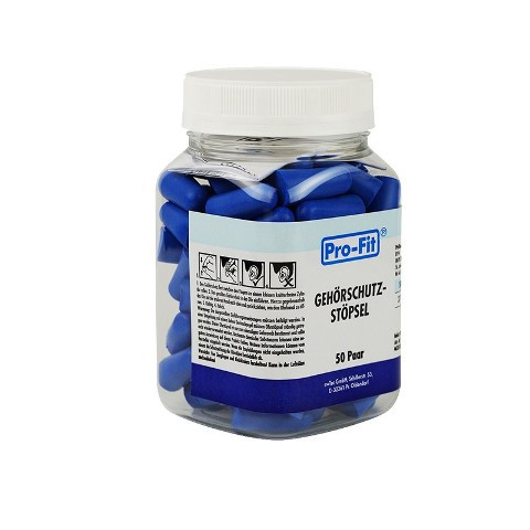 Pro-Fit® Gehörschutzstöpsel Soft-PU Blau 50 Paar/Dose