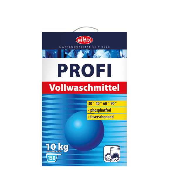 Eilfix® Profi-Vollwaschmittel | Phosphatfrei | 10 kg Karton