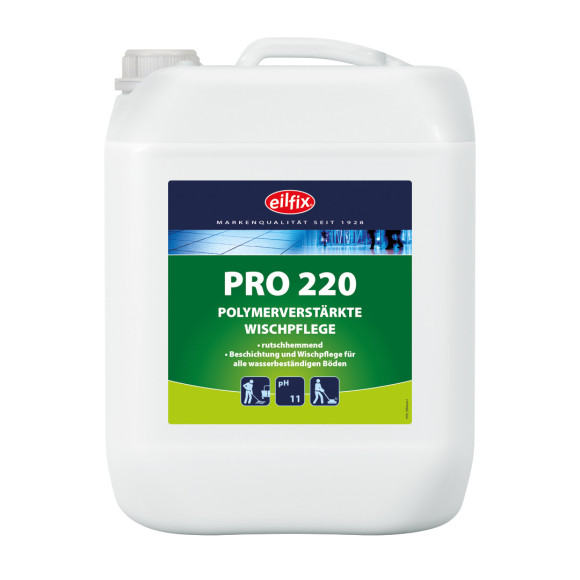 Eilfix® PRO 220 Polymerverstärkte Wischpflege | 10 Liter Kanister